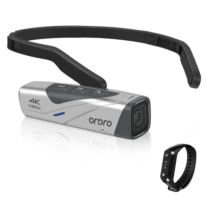 Ordro EP7 YouTube Tiktok Video Head-mounted Wearable Camera