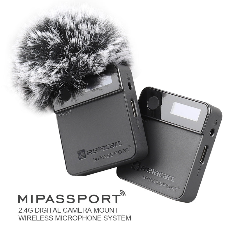 Relacart MI1 MI2 Lavalier Wireless Microphone