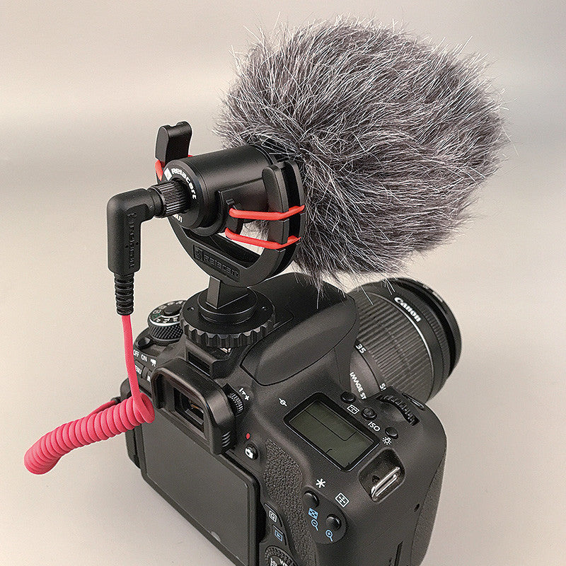Relacart MU1 Condenser Microphone For DSLR Camera Smartphones Gopro