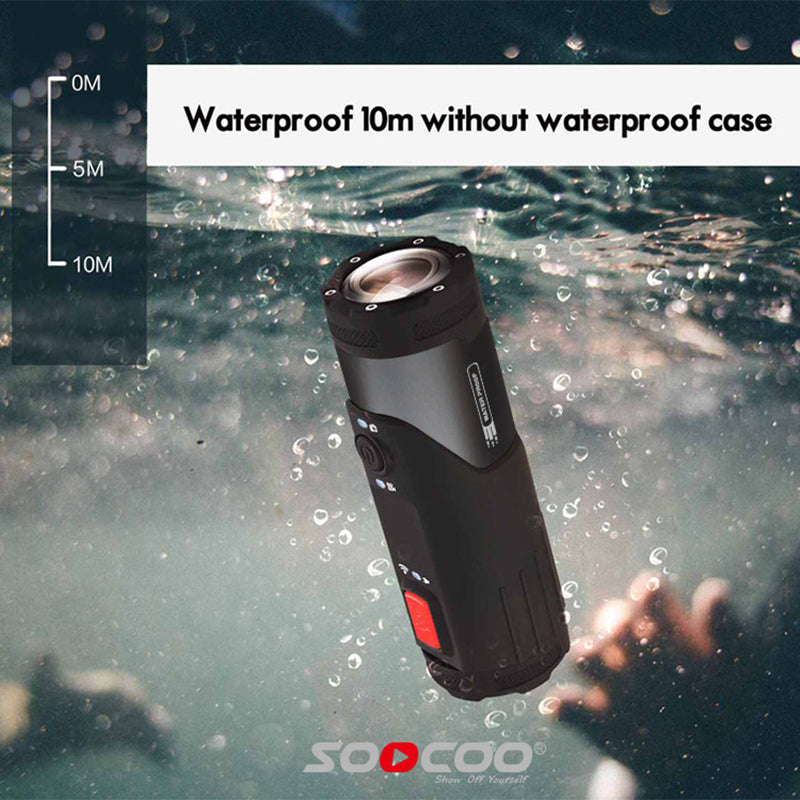 SOOCOO S20WS Cycling Sport Camera 1080P WIFI Waterproof 15M