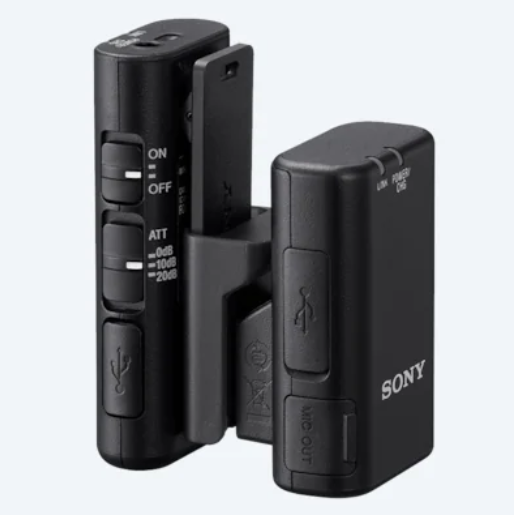 SONY ECM-W2BT Lavalier Bluetooth Wireless Microphone