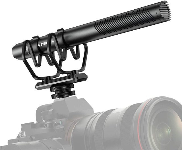SYNCO D30 On Camera Mic For DSLR/SLR Condenser Microphone