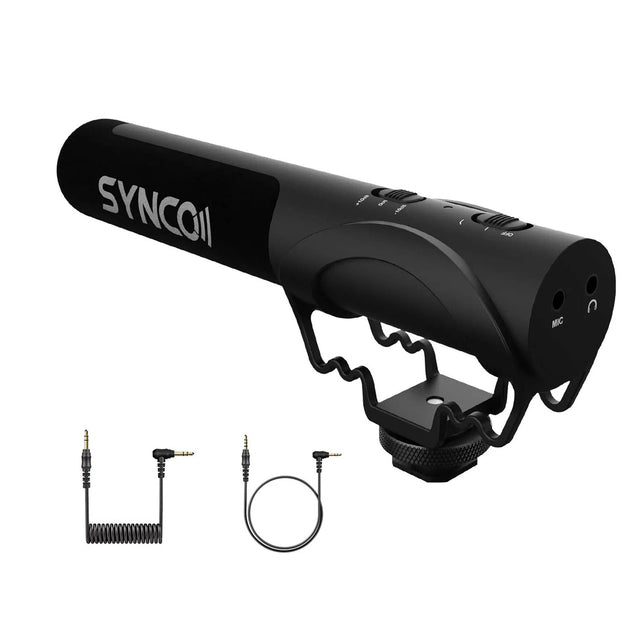 SYNCO Mic-M3 On-Camera Shotgun Mic Video Microphone