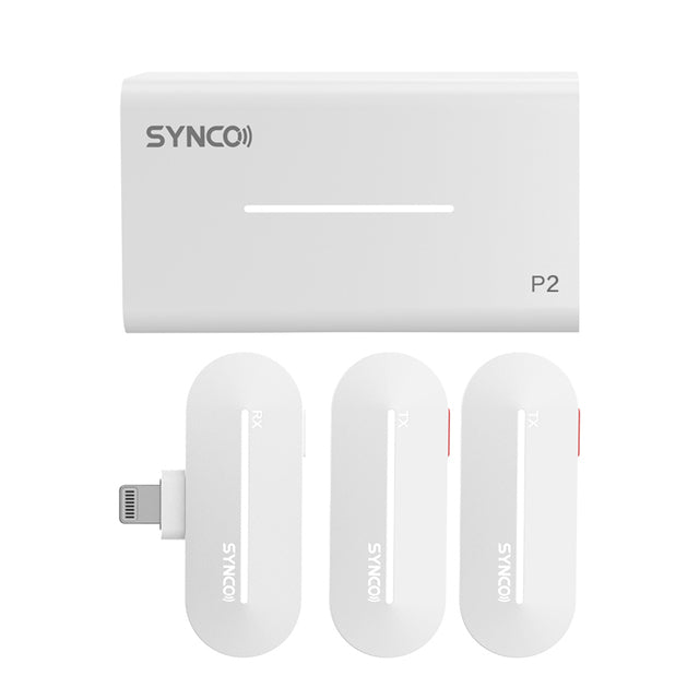 SYNCO Wireless Microphone P1L,P1T,P2L,P2T For Smartphone