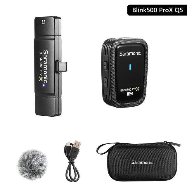 Saramonic Blink500 ProXQ 2.4GHZ Dual Channel wireless Microphone