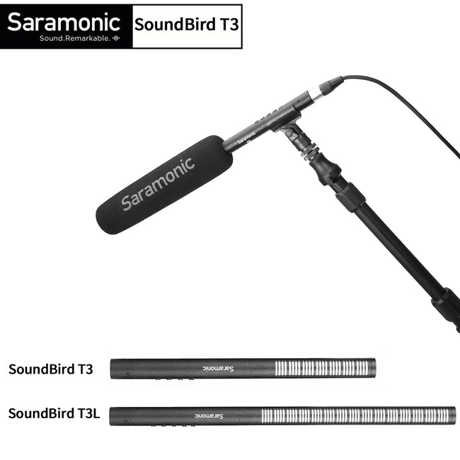 Saramonic SoundBird T3/T3L Directional Shotgun Condenser Microphone