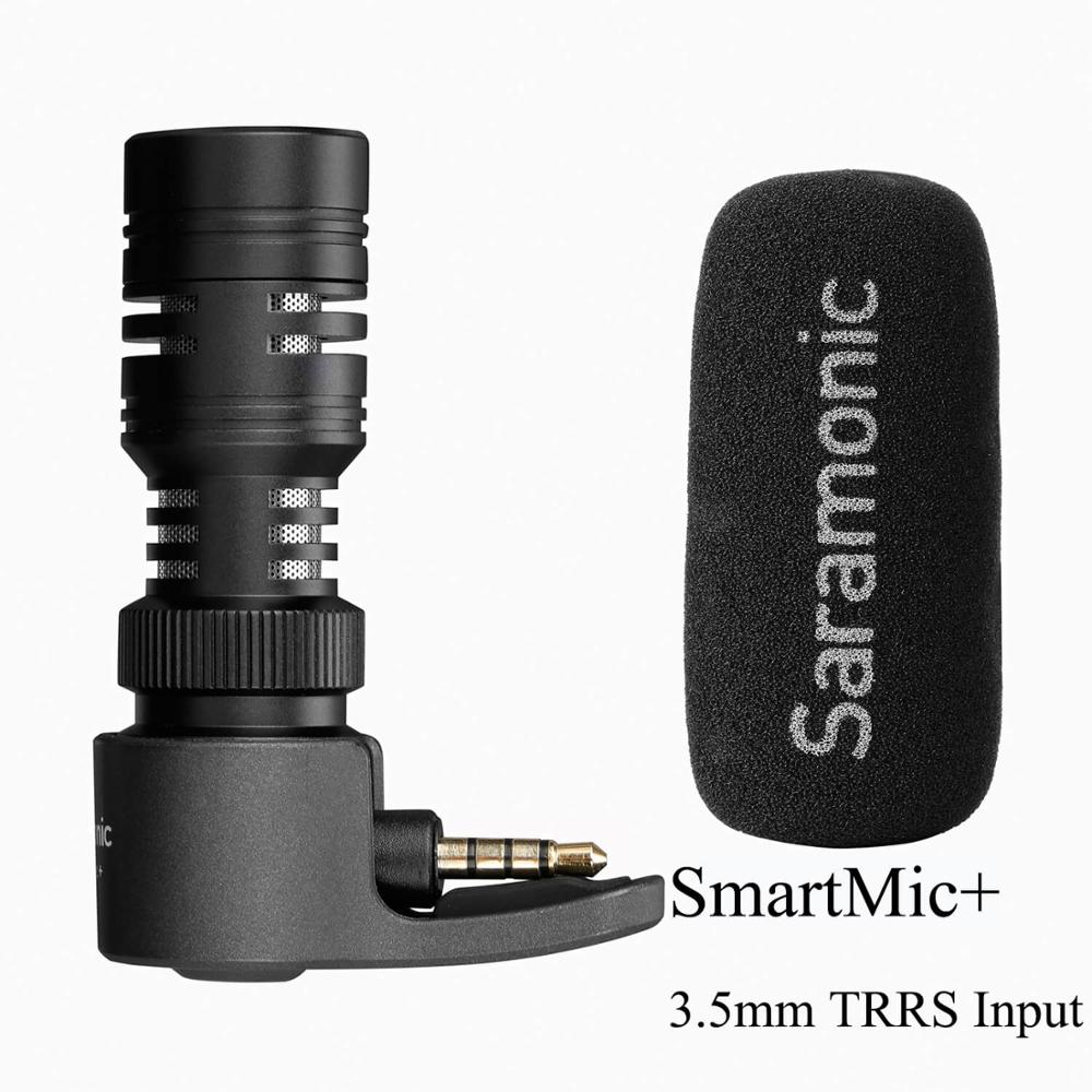 Saramonic SmartMic+ Directional Microphone  for smartphone,tablets with 3,5mm TRRS headphone connector