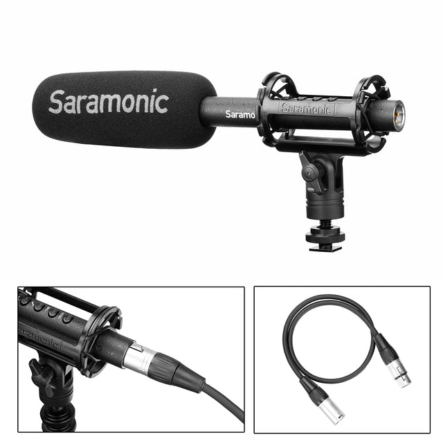 Saramonic SoundBird T3/T3L Directional Shotgun Condenser Microphone