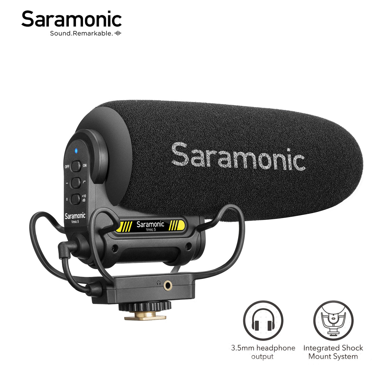 Saramonic Vmic5 Super-Cardioid On-camera Shotgun Microphone