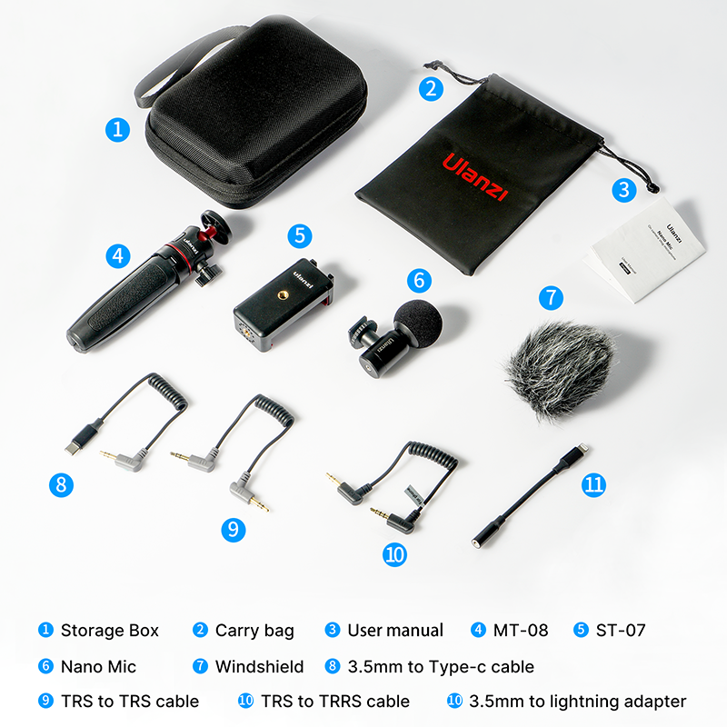 ULANZI S1 Kit Mini Vlog Photography accessories for Youtube