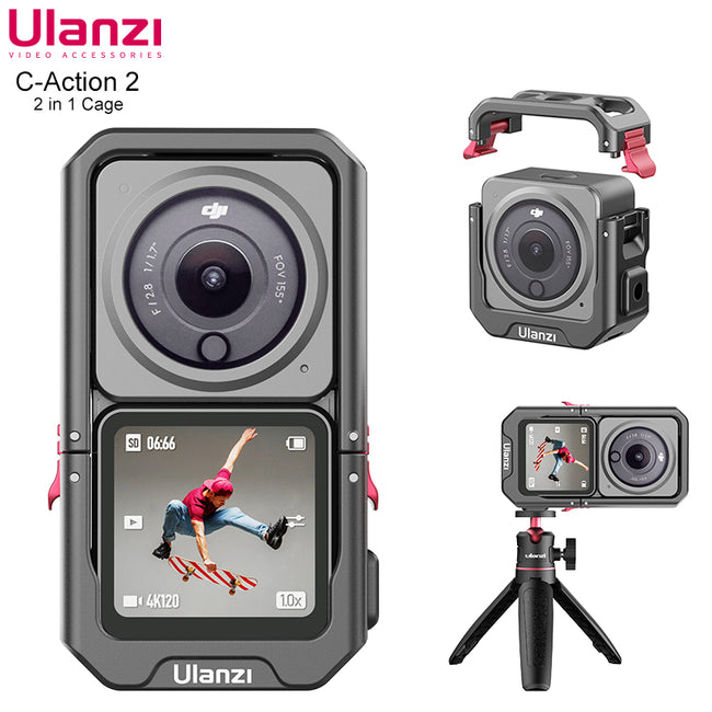 Ulanzi C-Action2 Metal Cage For Dji Osmo Action 2