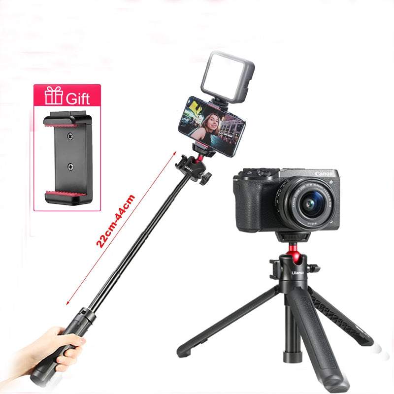 Ulanzi MT-16 Extend Tablet Tripod with Cold Shoe For Microphone