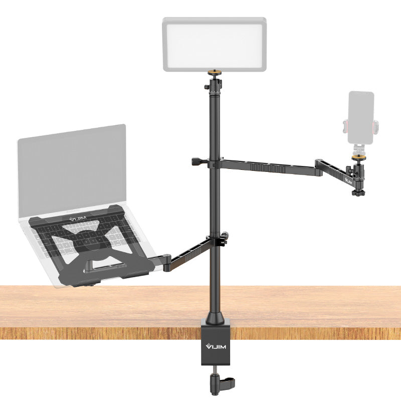 VIJIM LS22 Multifunction Desktop Setup Stand Laptop Tray Light Stand