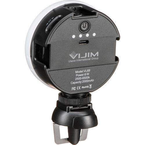 VIJIM Cl01 2500k-6500k Led Video Light with Dedicated Screen Clip