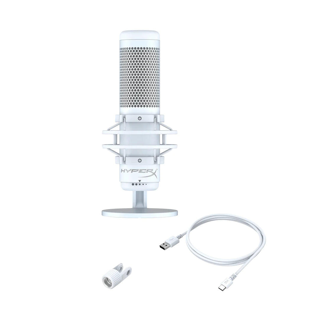 HyperX announces new DuoCast Microphone, white colourways for