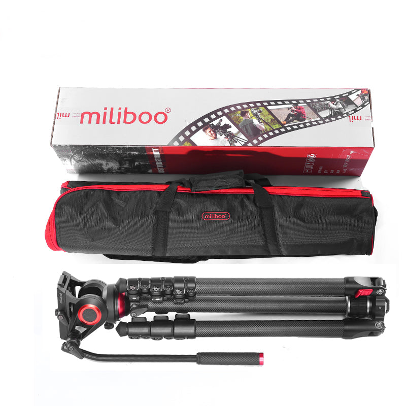 Miliboo MUFP Camera Tripod Carbon Fiber Lightweight Compact Tripod