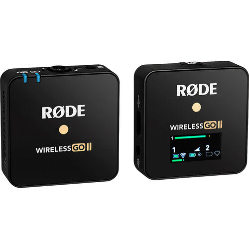 Rode Wireless Go II Professional Wireless Lavalier Dual Channel Microphone