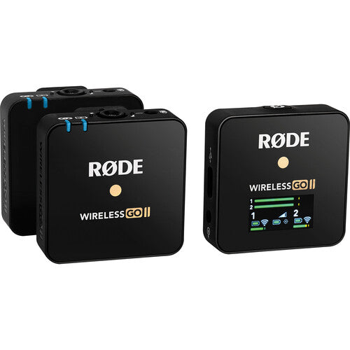 Rode Wireless Go II Professional Wireless Lavalier Dual Channel Microphone
