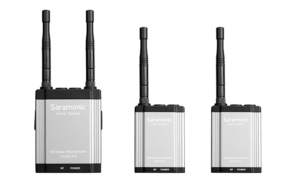 Saramonic Vlink2 Kit1/2 2.4 GHz Wireless Lavalier Professional Microphone